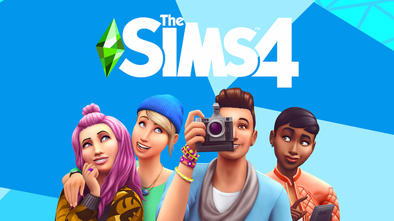 Banner de divulgação do jogo The Sims 4