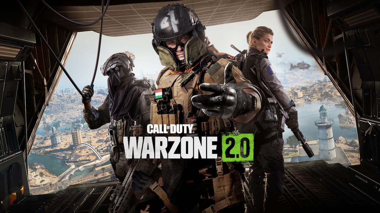 Banner de divulgação de Warzone 2.0