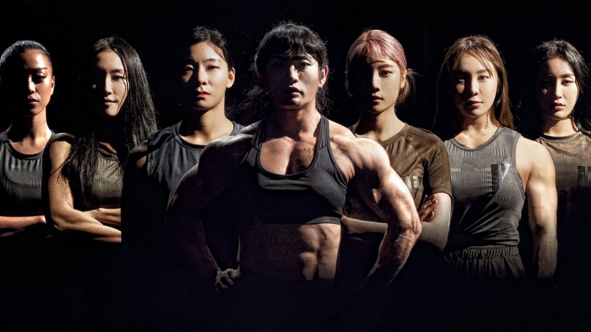 mulheres coreanas musculosas da série batalha dos 100
