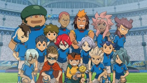 time de futebol no anime inazuma eleven