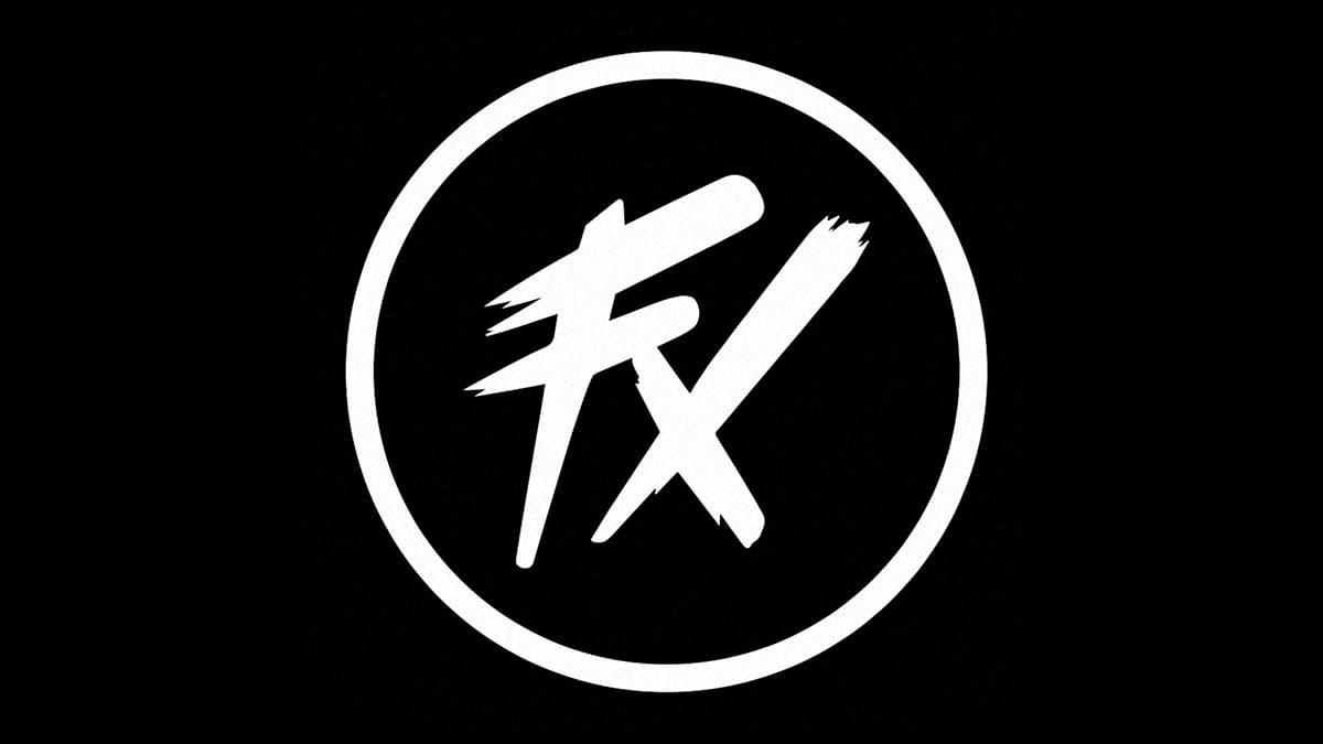 símbolo FX do time Fluxo de CS:GO