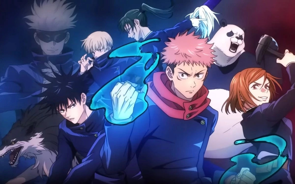 personagens do famoso anime jujutsu kaizen que vai ganhar novo jogo de luta, feiticeiros com poderes e fantasmas