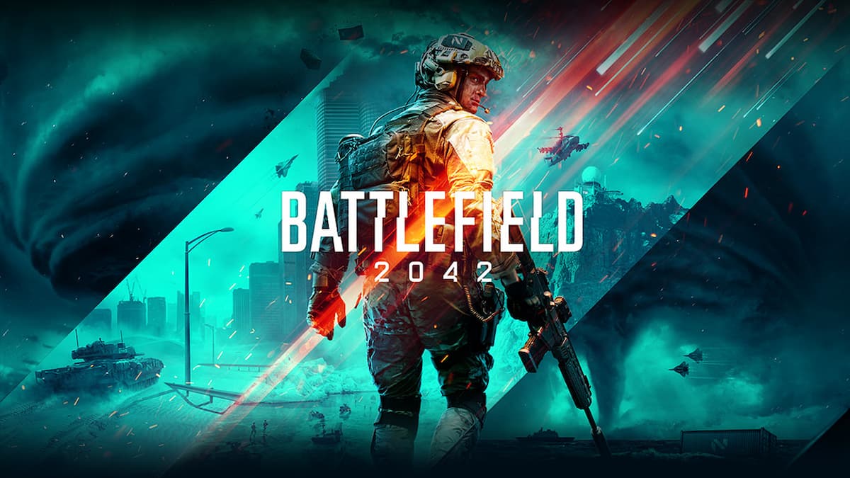 soldado no banner do jogo Battlefield 2042
