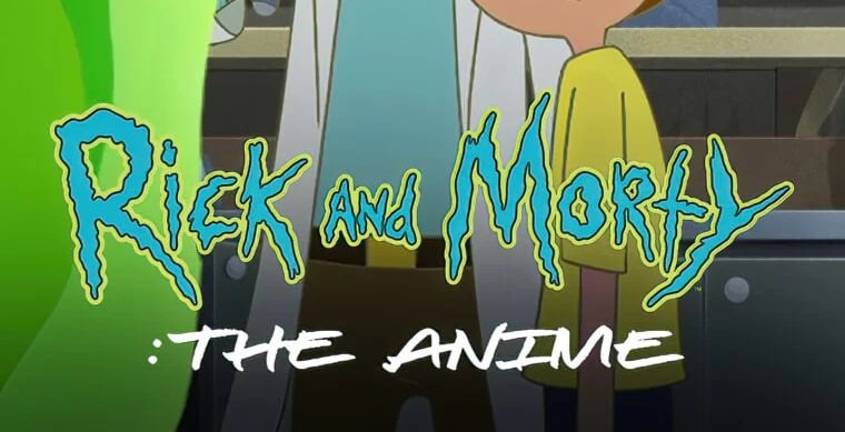 logo do desenho rick and morty the anime