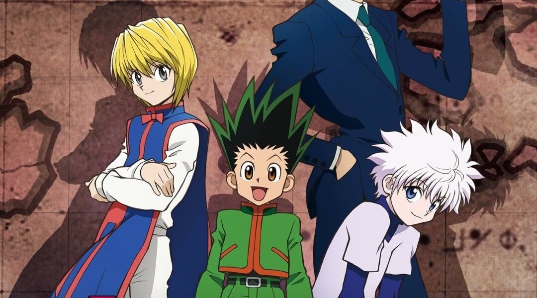 três personagens do anime hunter x hunter