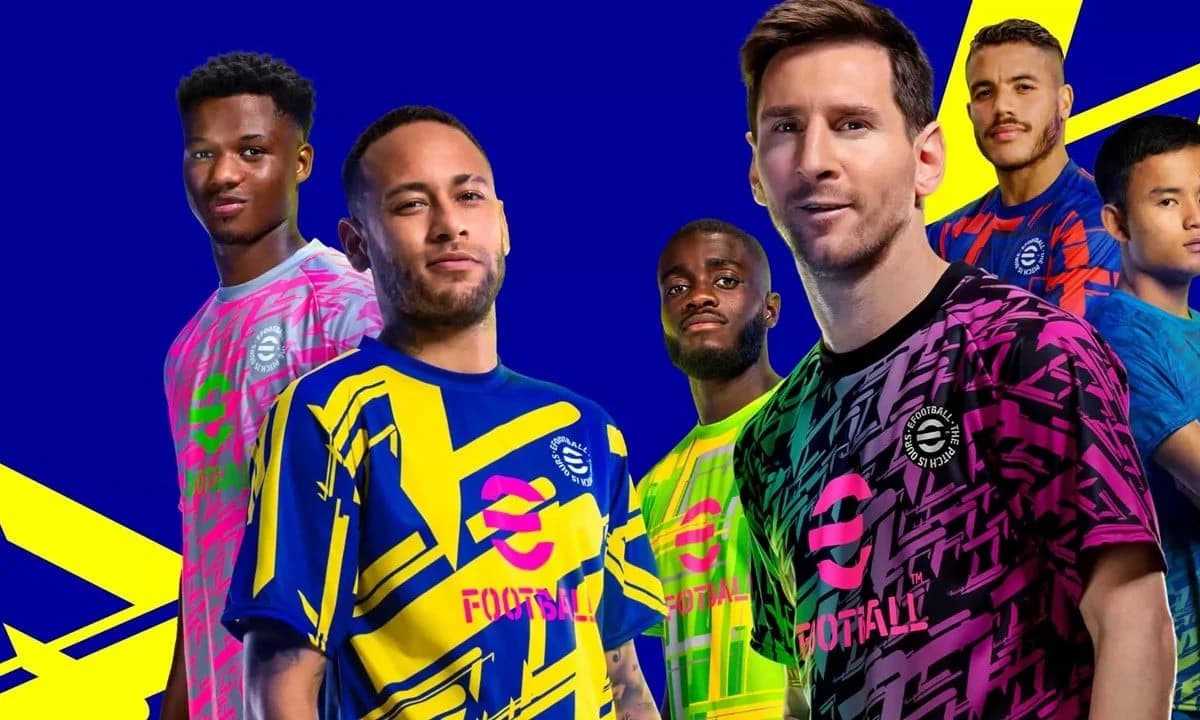 jogadores de futebol incluindo neymar e messi para o jogo efootball 2023, um dos melhores jogos de futebol para android