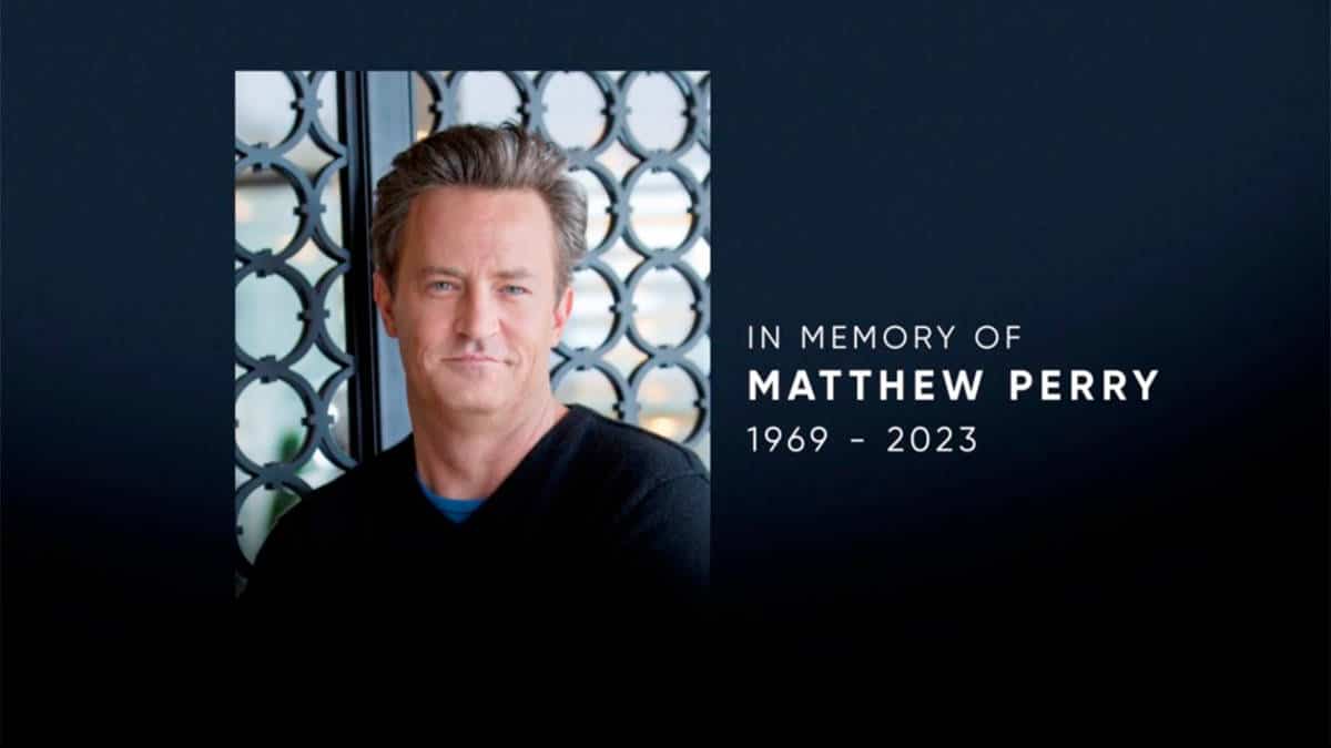 Matthew Perry HBO Max homenageia astro de Friends