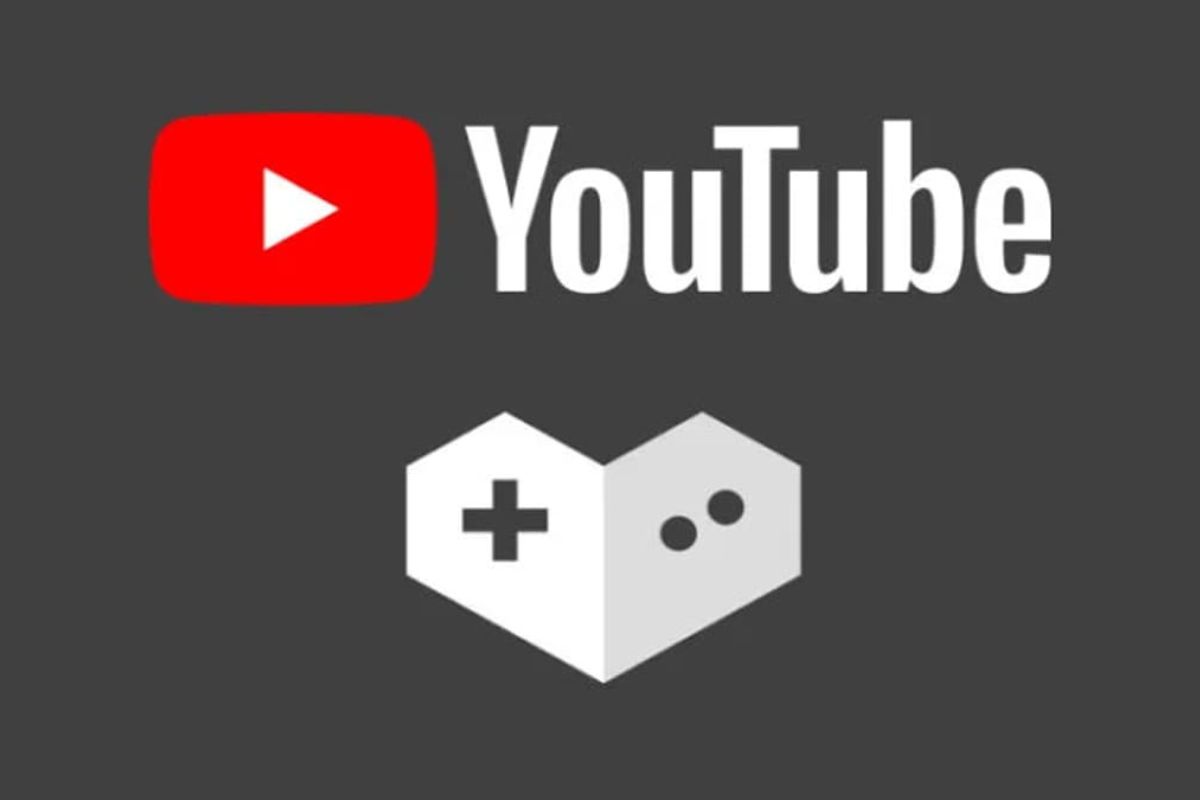 YouTube Playables. Banner de divulgação da plataforma YouTube Playables, em que está escrito YouTube ao lado de seu logo e logo abaixo há um controle de videogame em formato de coração.
